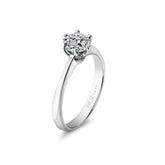 Brilliant Cut Diamond Solitaire Engagement Ring - Dracakis Jewellers